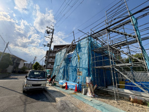池田市五月丘、新築一戸建ての画像です