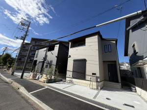 池田市五月丘、新築一戸建ての画像です