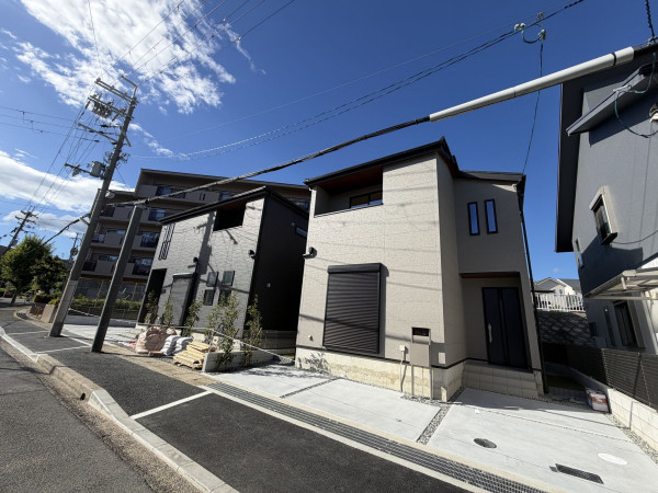 池田市五月丘、新築一戸建ての画像です