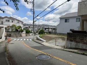 川西市松が丘町、土地の画像です