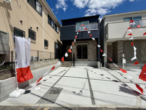 池田市旭丘、新築一戸建ての画像です