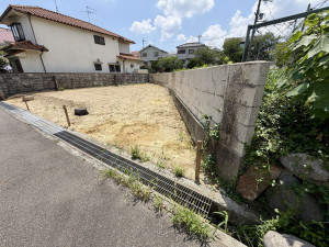 池田市旭丘、土地の画像です