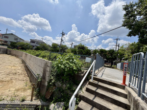 池田市旭丘、土地の画像です