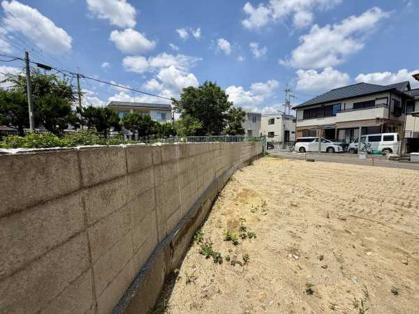 池田市旭丘、土地の画像です