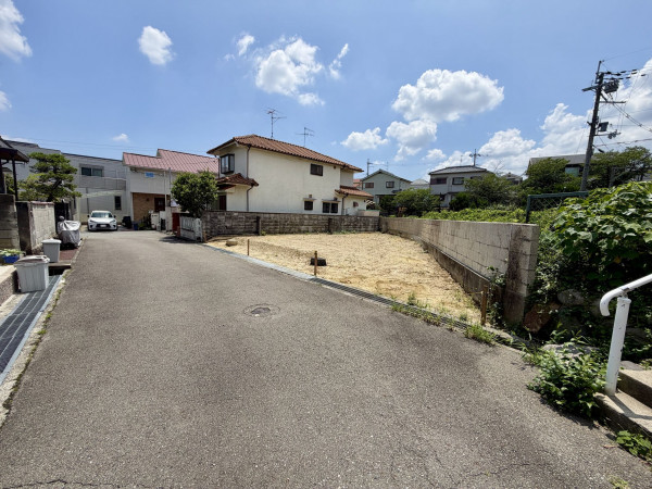 池田市旭丘、土地の画像です