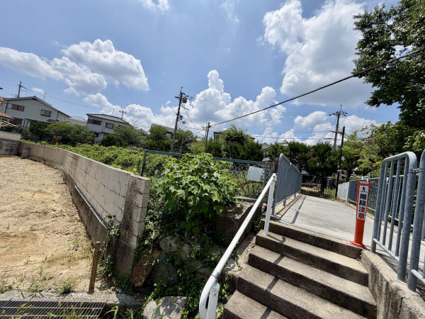 池田市旭丘、土地の画像です
