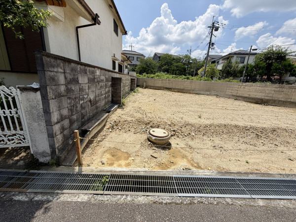 池田市旭丘、土地の画像です