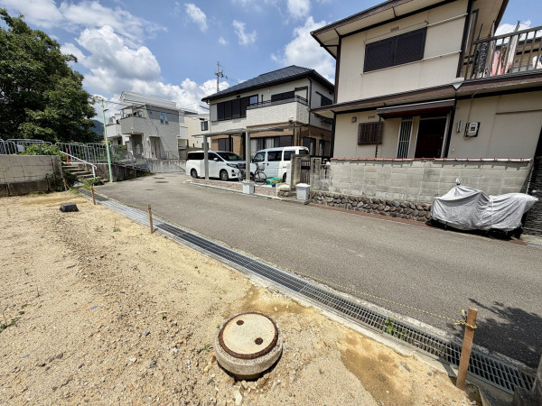池田市旭丘、土地の画像です