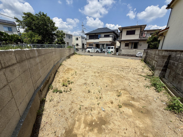 池田市旭丘、土地の画像です