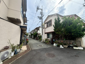 池田市宇保町、土地の画像です