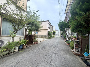 池田市宇保町、土地の画像です