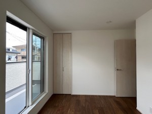 東大阪市北石切町、新築一戸建ての寝室画像です
