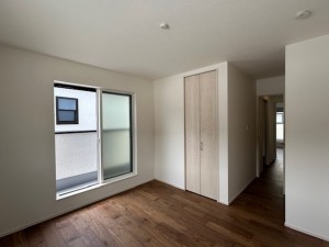 東大阪市北石切町、新築一戸建ての寝室画像です