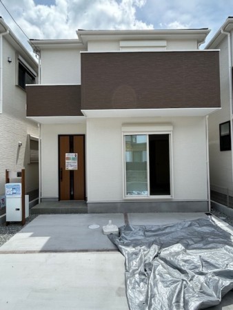 東大阪市北石切町、新築一戸建ての外観画像です