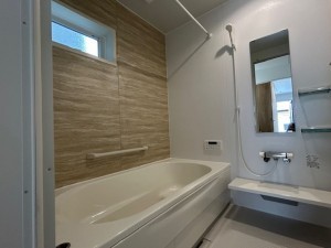 東大阪市北石切町、新築一戸建ての風呂画像です