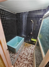 東大阪市上石切町、マンションの風呂画像です