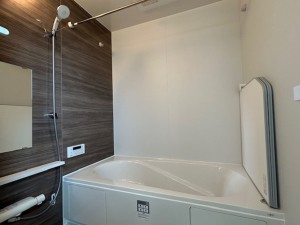 東大阪市東石切町、新築一戸建ての風呂画像です