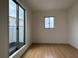 東大阪市東石切町、新築一戸建ての寝室画像です