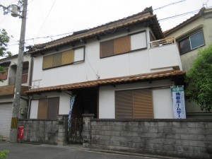 東大阪市東石切町、中古一戸建ての外観画像です