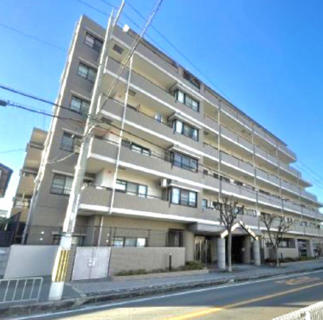 東大阪市西石切町、マンションの外観画像です