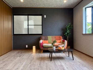 東大阪市東石切町、中古一戸建ての居間画像です