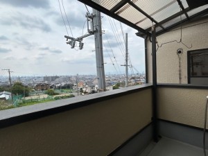 東大阪市東石切町、中古一戸建てのバルコニー画像です