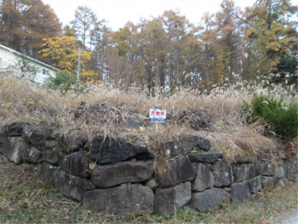 佐久市内山、土地の画像です