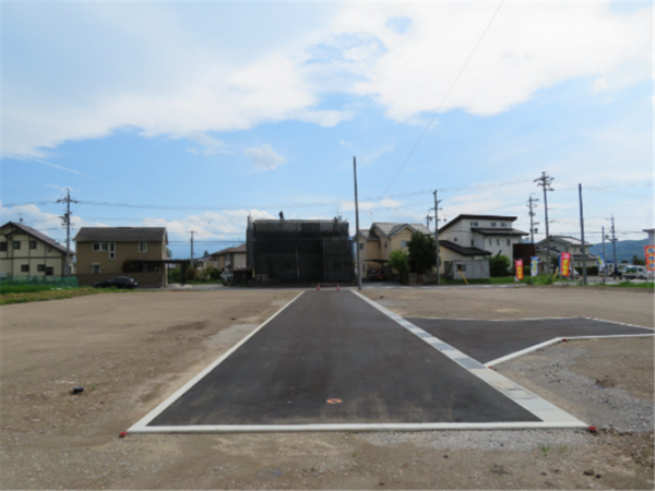 佐久市田口、土地の画像です