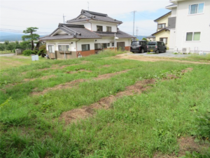 佐久市田口、土地の画像です