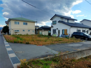 佐久市中込、土地の画像です