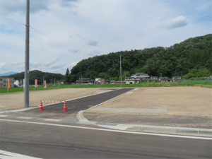 佐久市田口、土地の画像です