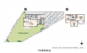 北佐久郡御代田町大字御代田、新築一戸建ての間取り画像です