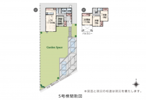 北佐久郡御代田町大字御代田、新築一戸建ての間取り画像です