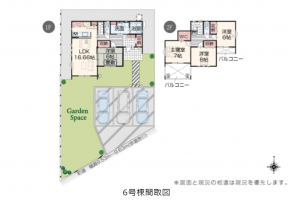 北佐久郡御代田町大字御代田、新築一戸建ての間取り画像です