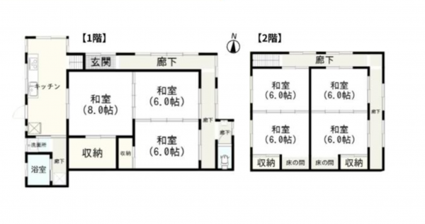 南佐久郡佐久穂町大字海瀬、中古一戸建ての間取り画像です