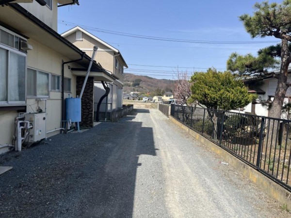 佐久市大沢、土地の外観画像です