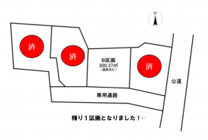 南佐久郡佐久穂町大字海瀬、土地の間取り画像です