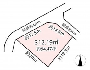 北佐久郡御代田町大字御代田、土地の間取り画像です