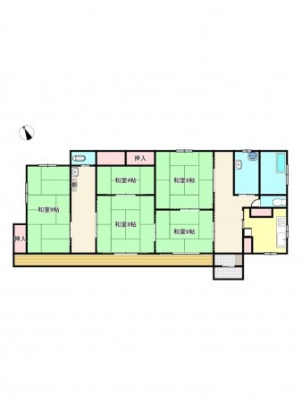 南佐久郡佐久穂町大字高野町、中古一戸建ての間取り画像です