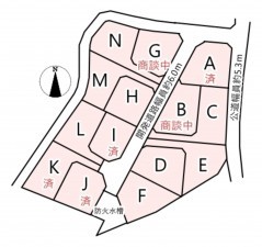 北佐久郡御代田町大字御代田、土地の間取り画像です