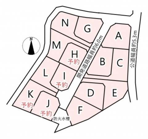 北佐久郡御代田町大字御代田、土地の間取り画像です