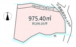 北佐久郡軽井沢町大字長倉、土地の間取り画像です