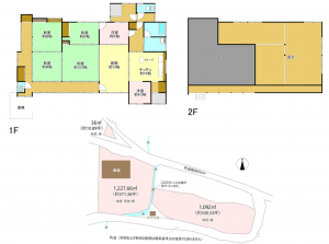 南佐久郡佐久穂町大字平林、中古一戸建ての間取り画像です