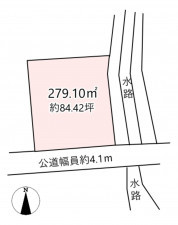 北佐久郡御代田町大字御代田、土地の間取り画像です