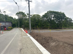 北佐久郡軽井沢町大字追分、土地の画像です