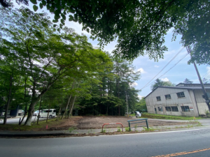 北佐久郡軽井沢町大字長倉、土地の画像です