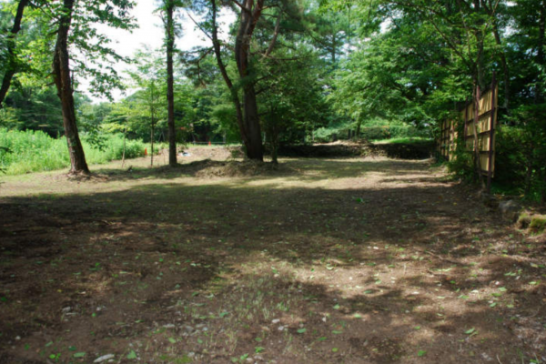 北佐久郡軽井沢町大字追分、土地の画像です