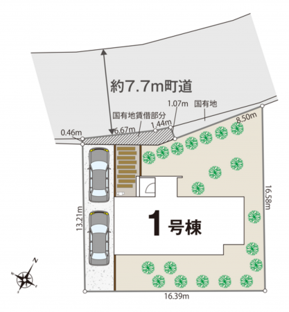 北佐久郡軽井沢町大字追分、新築一戸建ての画像です