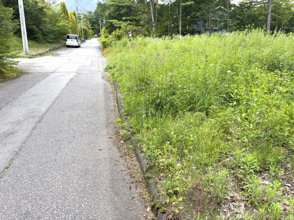 北佐久郡軽井沢町大字長倉大日向、土地の画像です