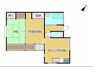 北佐久郡軽井沢町大字長倉、中古一戸建ての間取り画像です